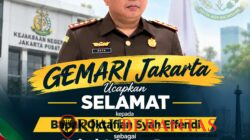 Oktafian Syah Effendi Jadi Kajari Jakarta Pusat, GEMARI Titip Amanah dan Integritas