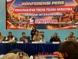 Jaringan Sabu Lintas Negara Terbongkar, Polda Riau Sita Barang Bukti Rp62,9 Miliar
