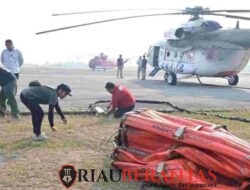 Satgas Udara Lanud Roesmin Nurjadin Deteksi Tiga Titik Api di Riau, Karhutla Terkendali