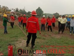 PT SPA-KTH Sinar Merawang Gelar Pelatihan Pemadaman Api, Libatkan Karyawan hingga MPA