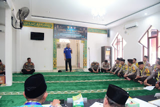 Wabup H. Syamsuddin Uti Tinjau Lomba Da’i Kamtibmas Jajaran Polres Inhil